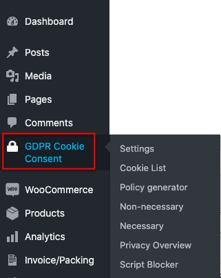 GDPRCookie同意WordPressプラグインレビュー Navigate GDPR Consent Plugin