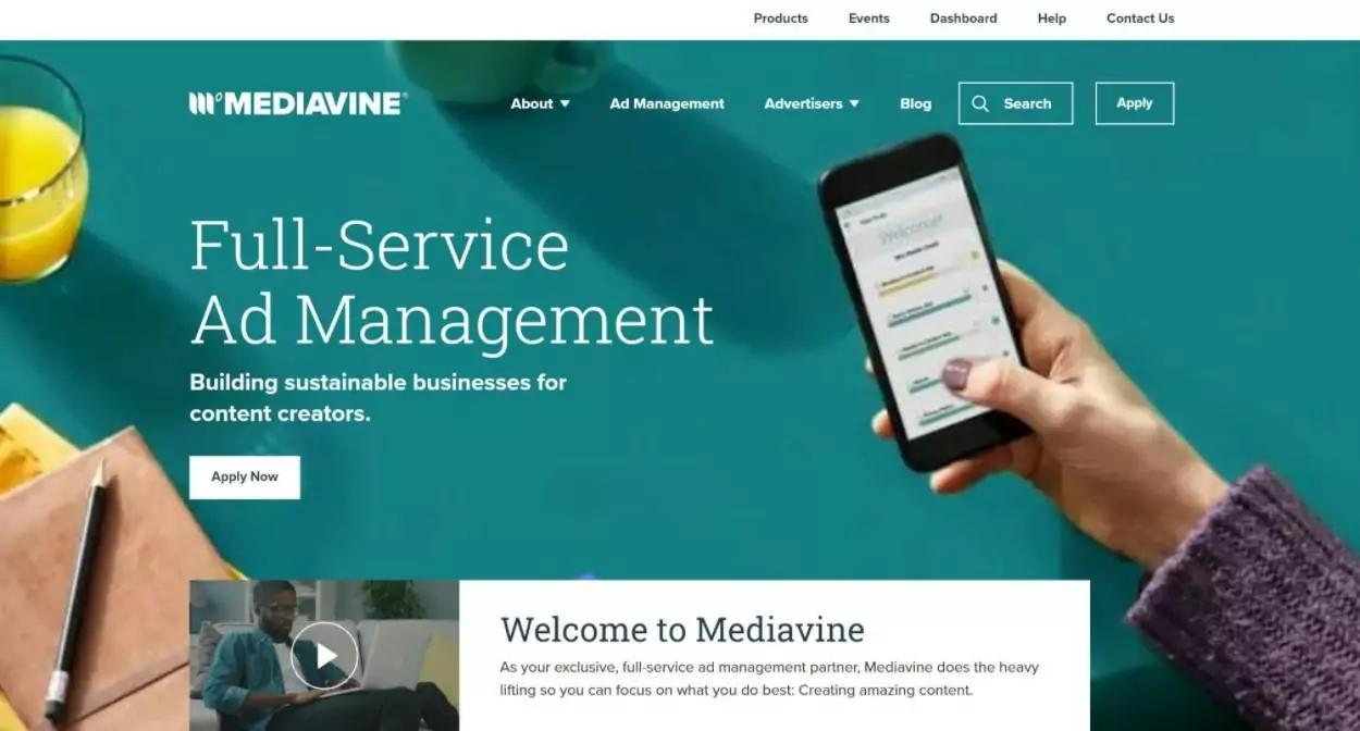 Mediavine to kolejny sposób na zarabianie na treści