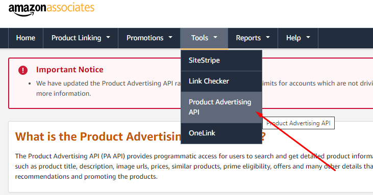 Como criar uma tabela de comparação de produtos da Amazon no WordPress (Ultimate Guide) 3 Amazon product advertising api