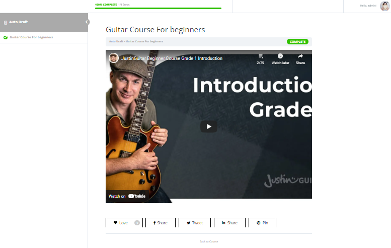 Revisão do LearnDash (2022): Plugin 5 do WordPress LMS nº 1 Learndash focus mode interface