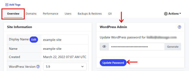 WordPress Kontrol Panelinin Parolasını Güncelleyin