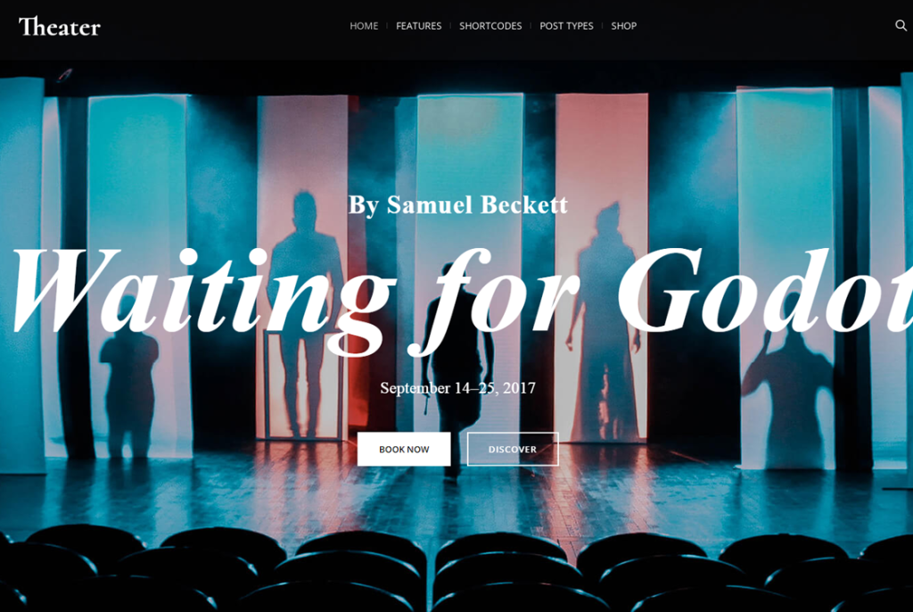 Cele mai bune 10 teme WordPress pentru teatru și cinema Theater-Best theater and cinema WordPress theme