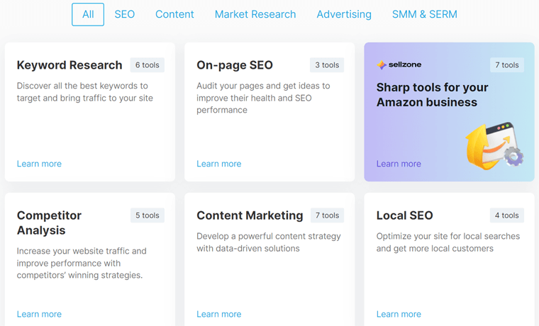 ميزات Semrush - كيفية استخدام Semrush مجانًا