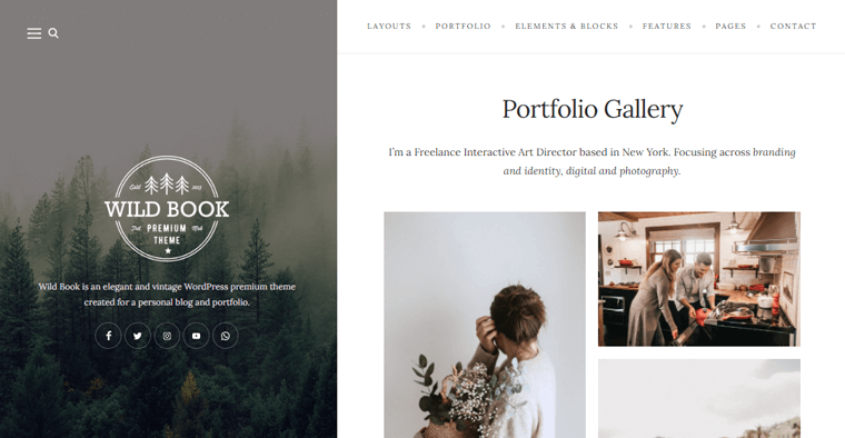 Wild Book WordPress 主題