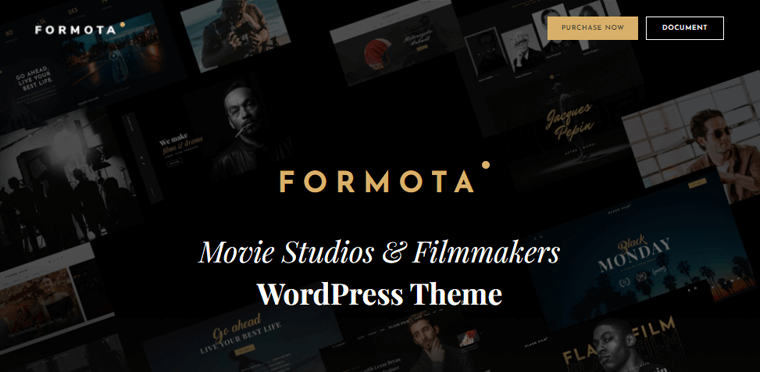 Formota Portfolio 網站主題