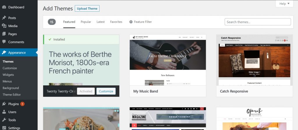 Flujo web vs WordPress