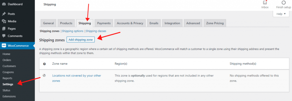 So richten Sie den Versand in WooCommerce im Jahr 2021 ein