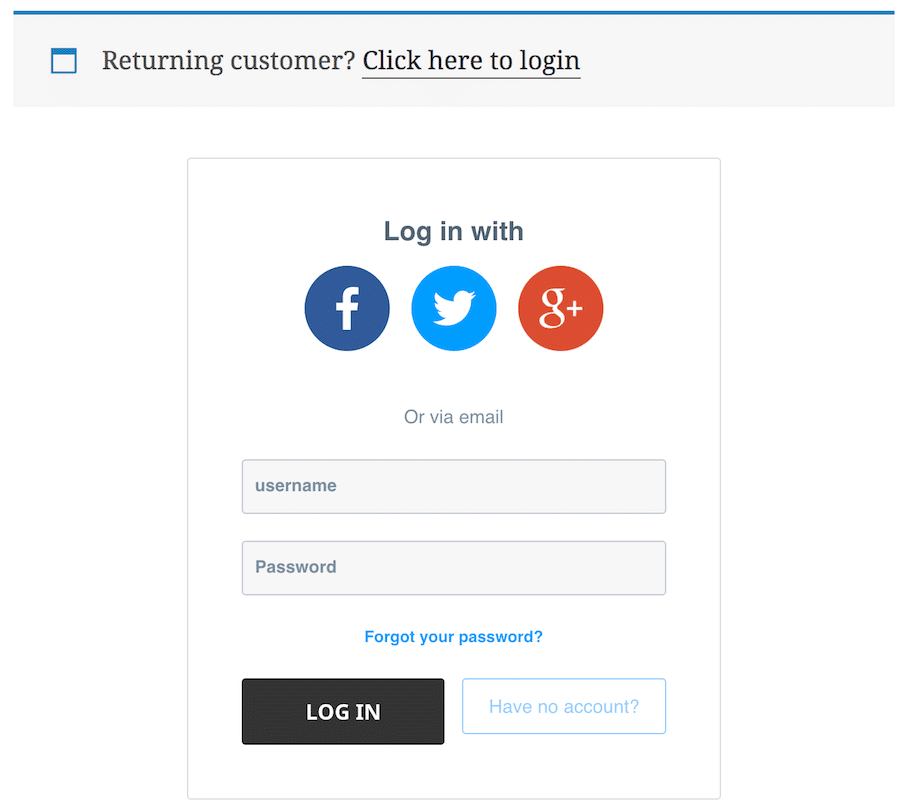 Personnaliser le formulaire de connexion à la caisse WooCommerce