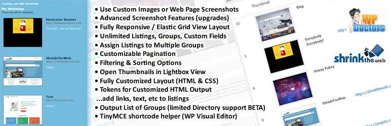 Wtyczka WordPress Portfolio (portfel WP)
