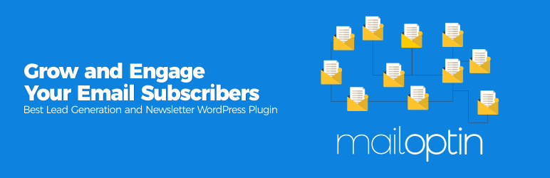 MailOptin – MailChimp、Aweberなどのポップアップ、EメールOptinフォームおよびニュースレター