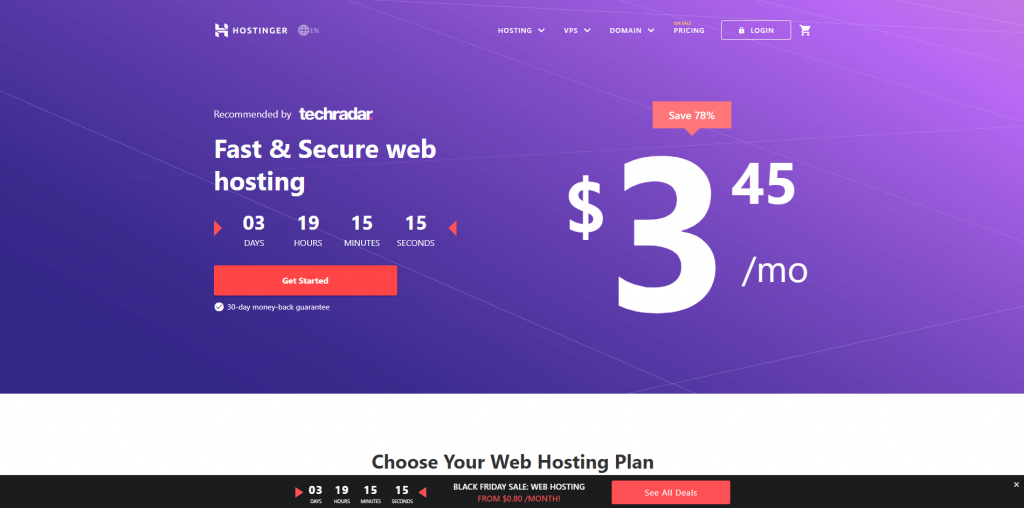 5. Hostinger