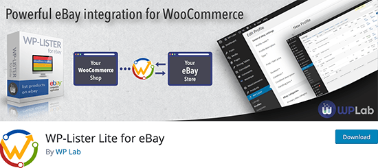 WP-Lister Lite para eBay