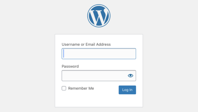 Sul tuo sito, inserisci un modulo per modificare le password