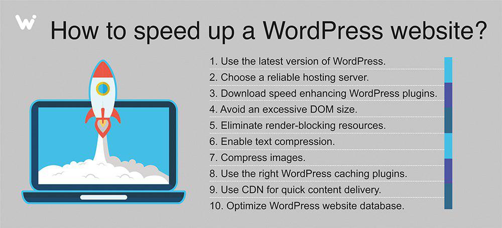 WordPressウェブサイトをスピードアップするためのヒント