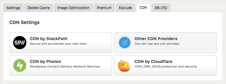 plug-in per le prestazioni wordpress della cache più veloce