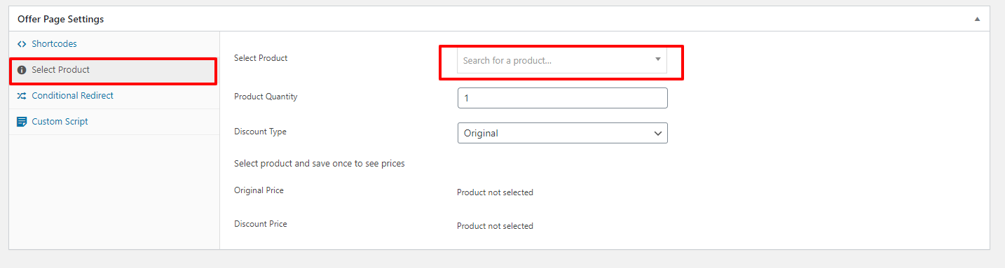 Cartflows Ventes incitatives Attribuer un produit