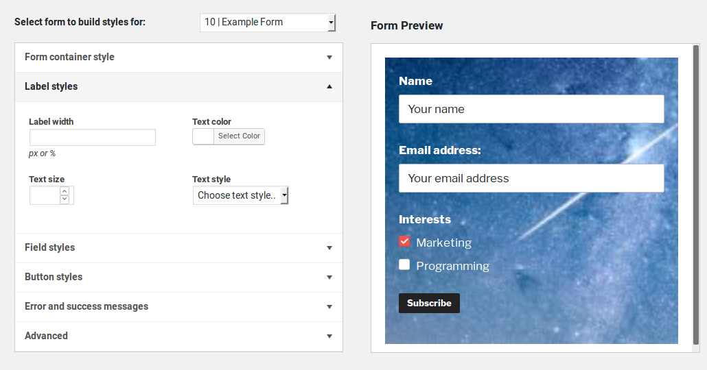 MailChimp für WordPress E-Mail-Marketing-Plugin