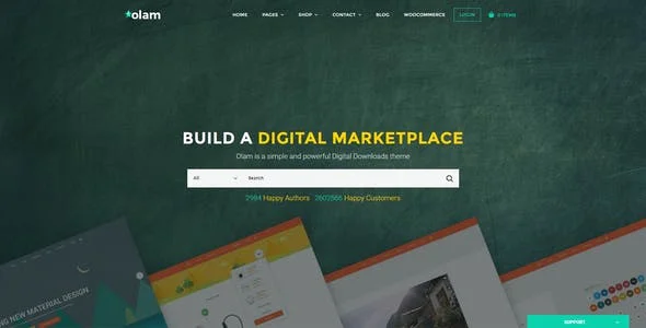 eidmart Beste einfache digitale Download-WordPress-Themen