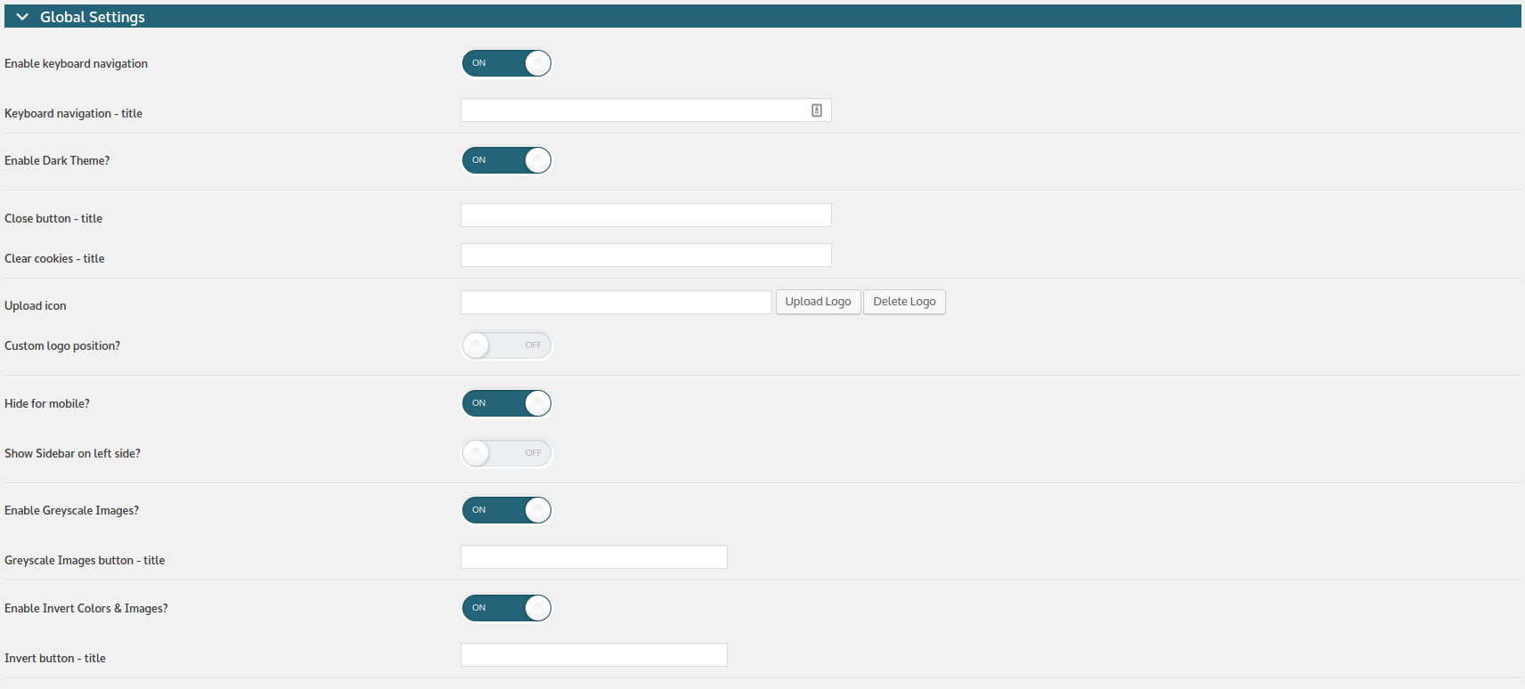 ملحق WP Accessibility Helper (WAH)