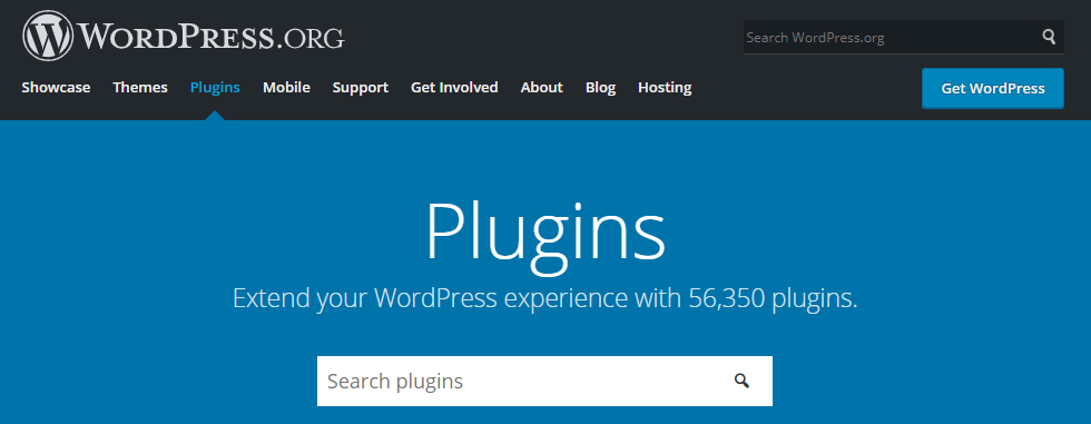 Plus de 56 300 plugins sur wordpress.org