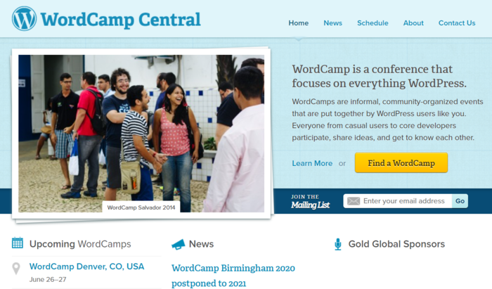 WordCamps Terjangkau