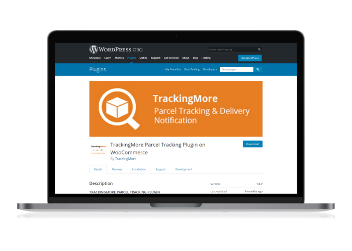 WooCommerce 上的 TrackingMore 包裹跟踪插件