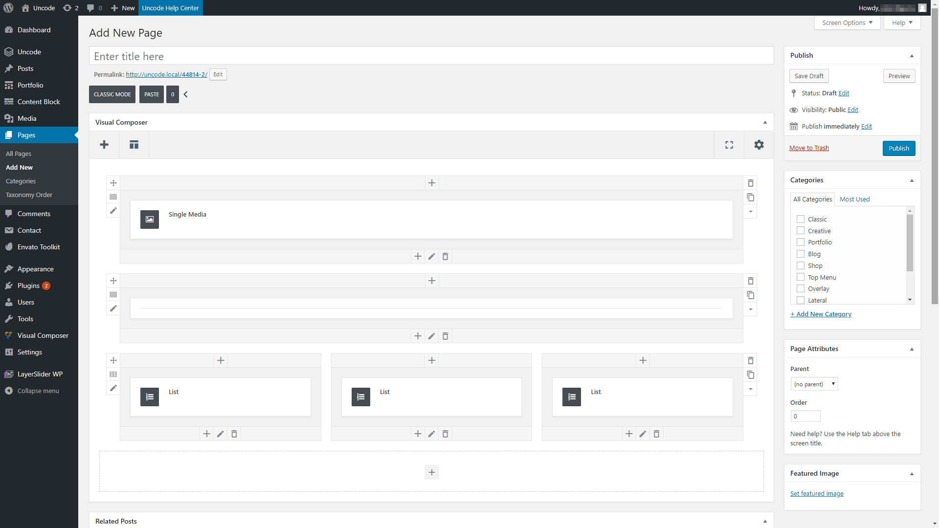 Abriendo el editor Uncode.