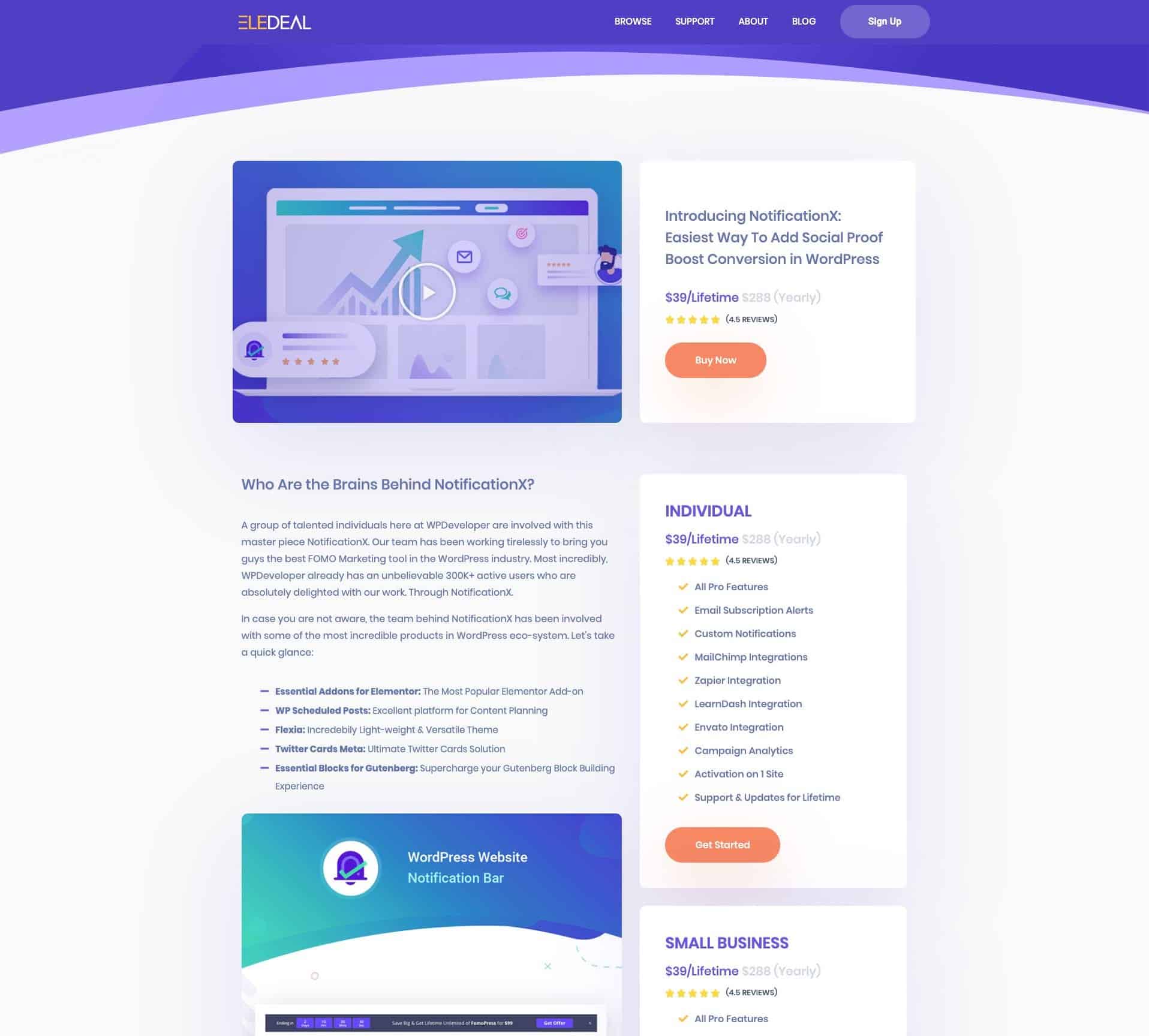 Como criar instantaneamente seu próprio site de ofertas ou cupons com o WordPress 5 EleDeal Details Page
