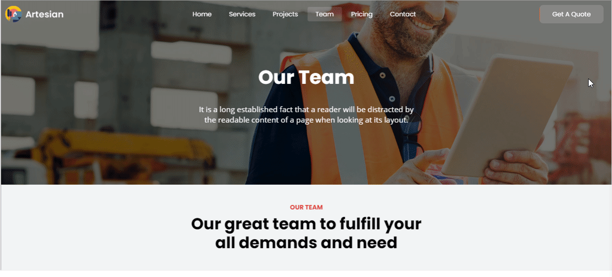 Cara Membuat Situs Web Konstruksi Template Elementor GRATIS 6 Construction website