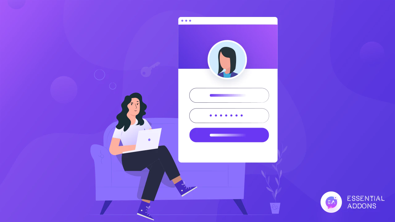 Elementor1のEssentialAddonsログイン登録ウィジェットの紹介 Login Registration