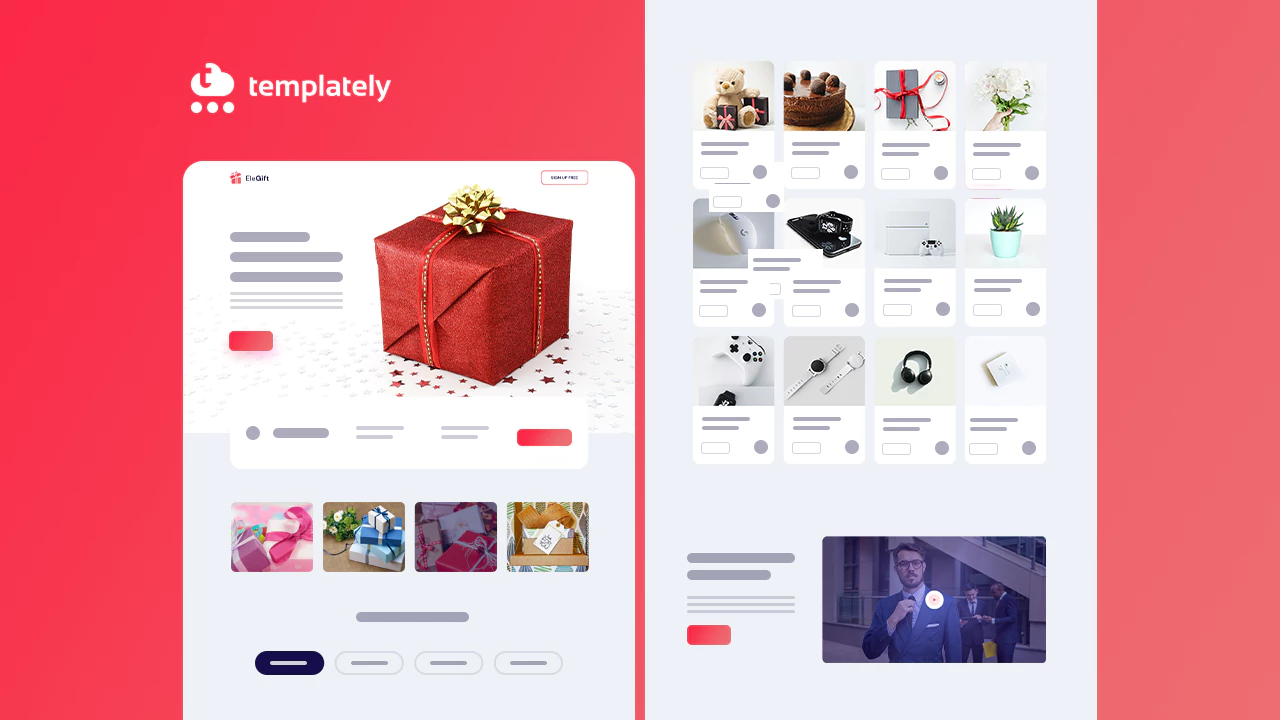 Cómo construir una tienda de regalos de WooCommerce usando la plantilla GRATUITA de Elementor 1 WooCommerce Gift Shop