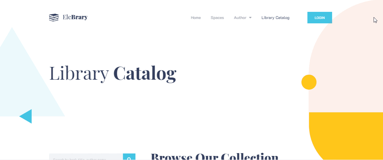 Come creare uno straordinario sito Web di librerie utilizzando Elementor gratuitamente 3 Library Website Using Elementor