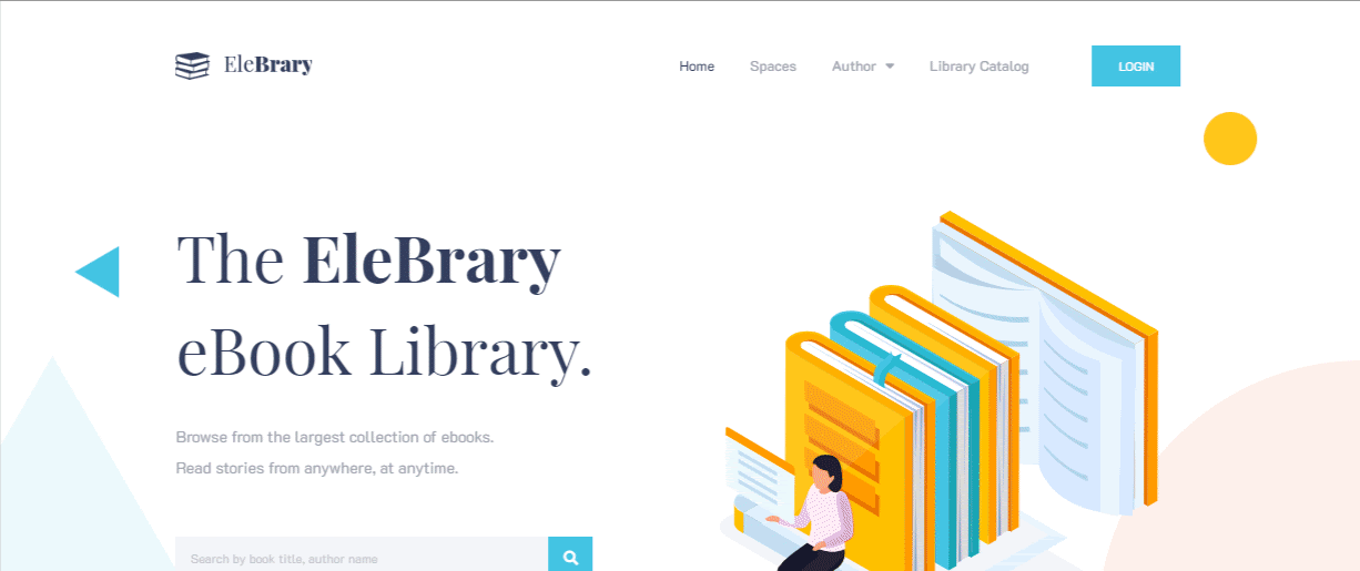 Come creare un sito Web di una libreria straordinaria utilizzando Elementor gratuitamente 12 Library Website Using Elementor
