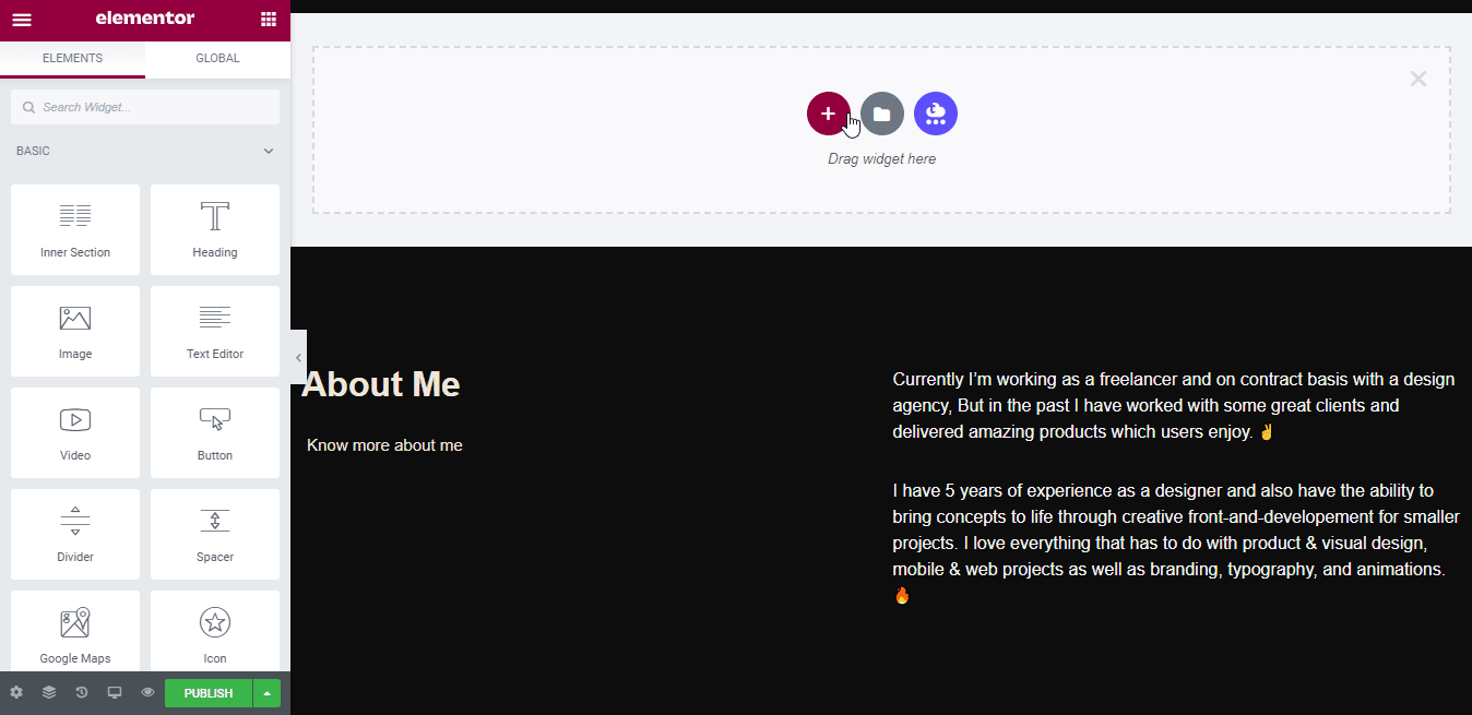 Comment créer votre propre site Web de portefeuille de pigistes à l'aide du modèle Elementor Ready 7 Freelancer Portfolio Website