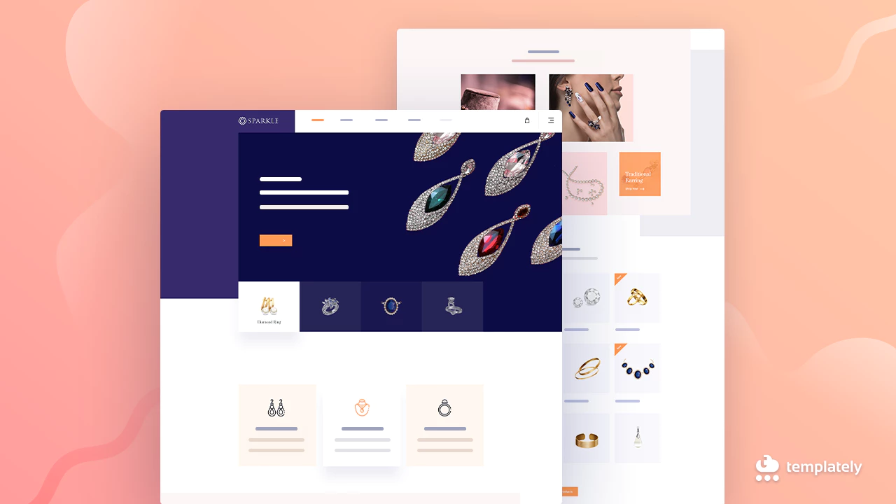 Cum să porniți site-ul de comerț electronic cu bijuterii și să vindeți cu succes online 1 Jewelry eCommerce Website