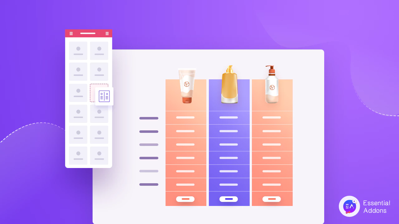 Elementor1のEAWooCommerce製品比較ウィジェットの紹介 WooCommerce Product Compare