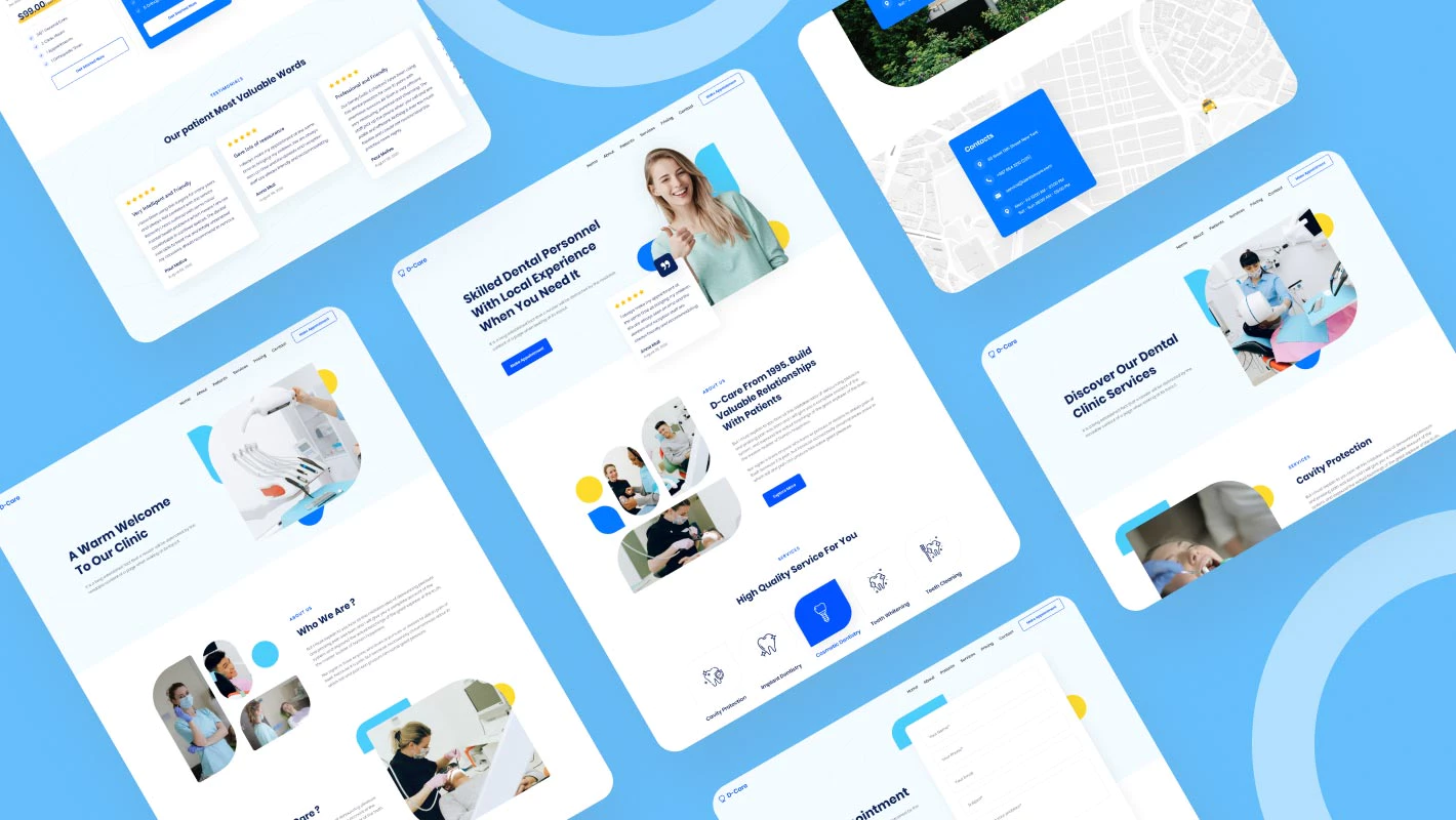 Diş Hekimi Web Sitesi Elementor Şablonu Nasıl Kullanılır ve Web Sitenizi Anında Oluşturun 2 Dentist Website Elementor