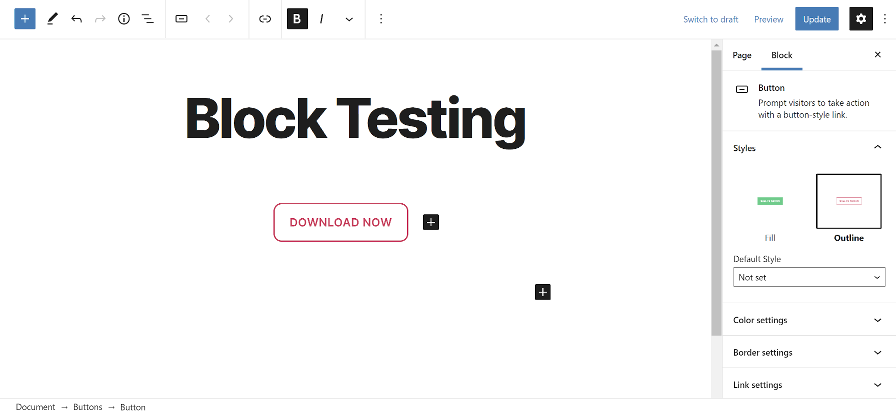 Blocați variațiile de stil în editor.