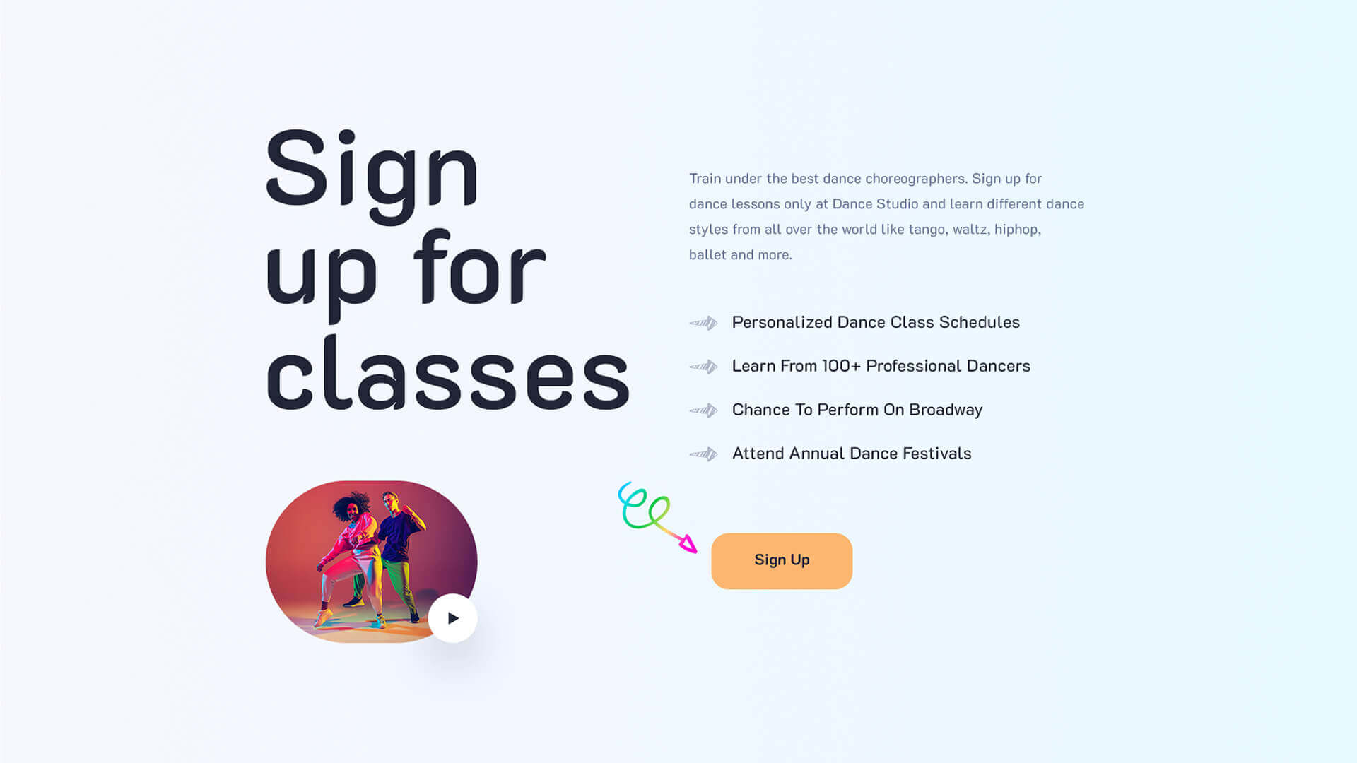 Cómo obtener una plantilla de sitio web de baile GRATIS y crearla sin codificación 5 dance website