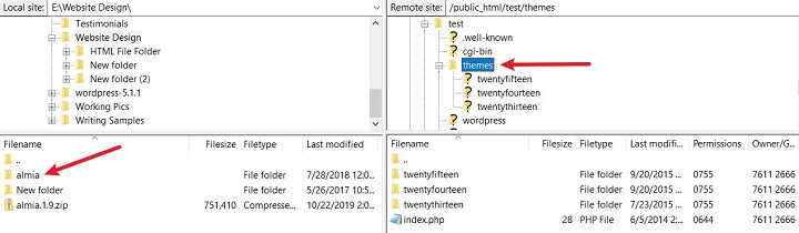 การเชื่อมต่อ ftp
