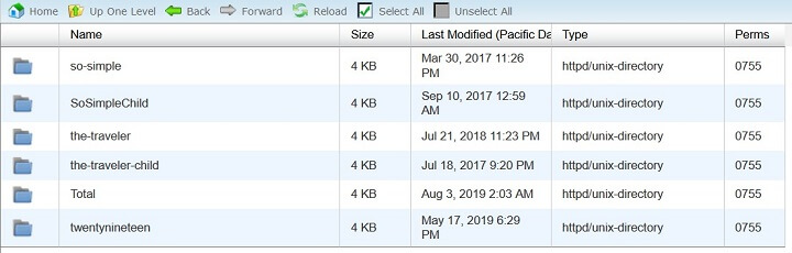 ไฟล์ธีมใน cpanel