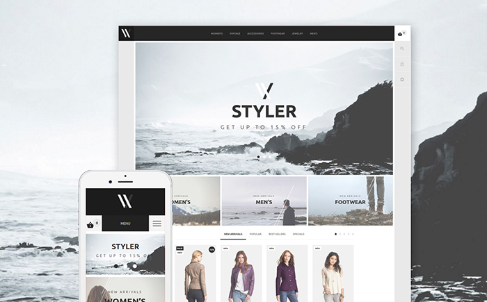 Styler PrestaShop Тема