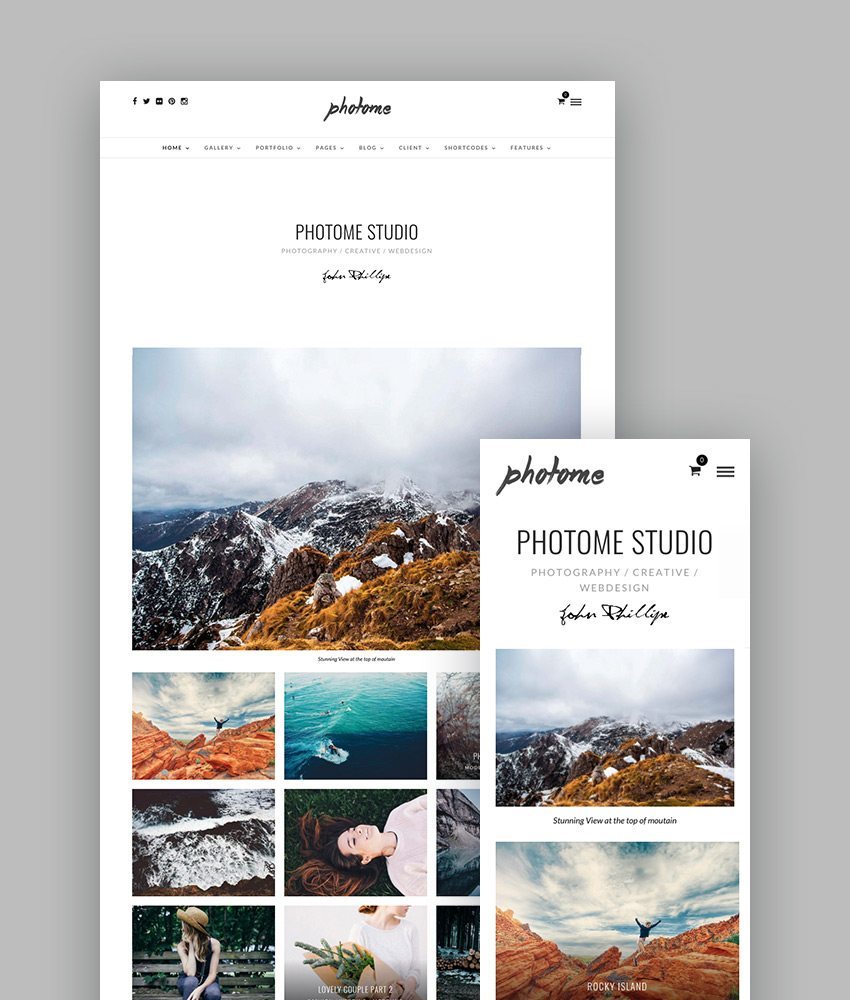 migliori temi wordpress photome