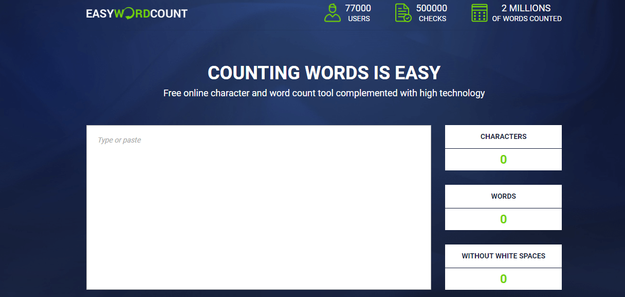 easywordcount 编写 SEO 优化的内容