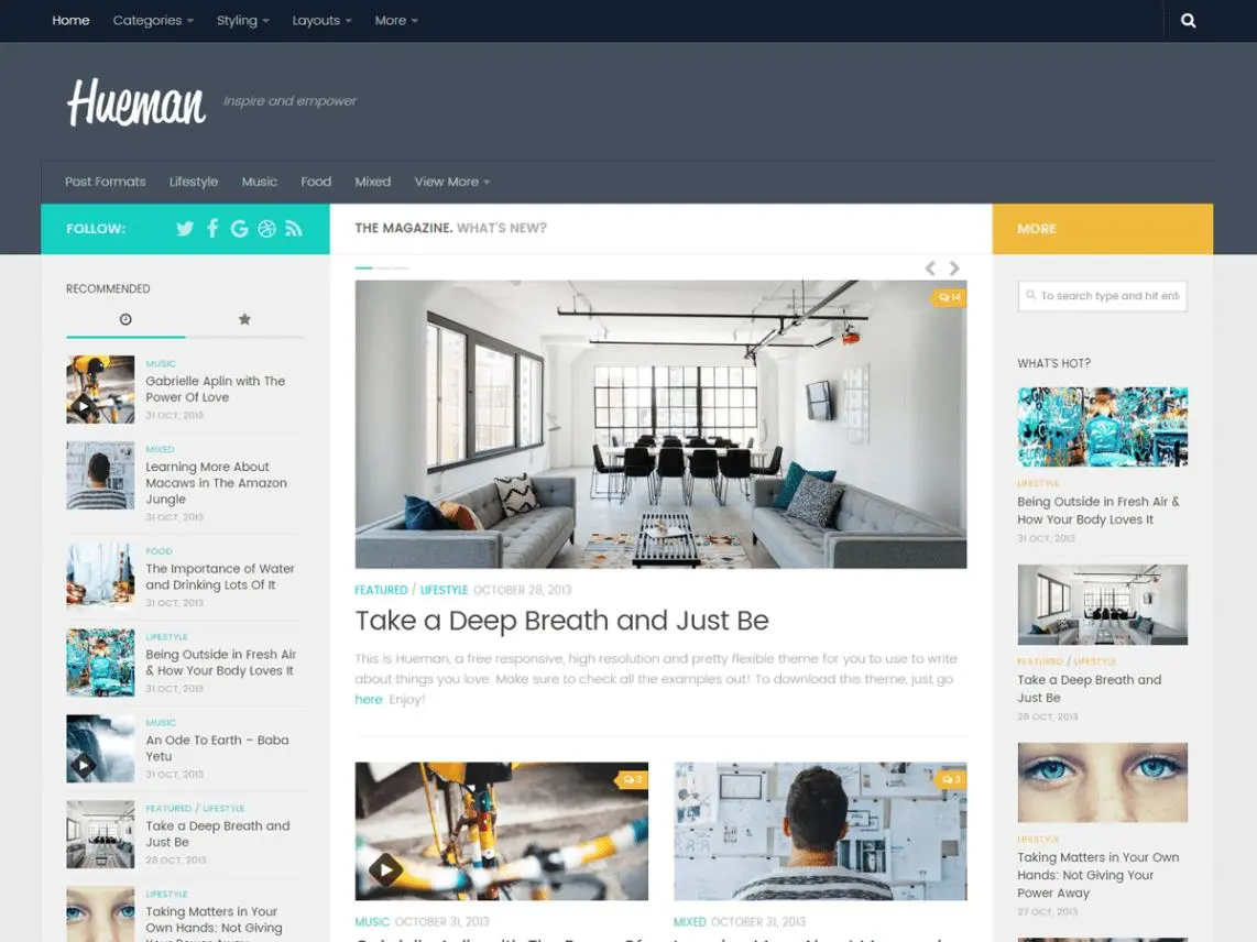 I blogger di 16 temi wp devono provare il 2018