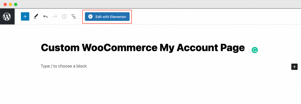 Elementorでページを編集する