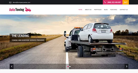 tema de WordPress de remolque gratuito