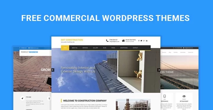 бесплатные коммерческие темы WordPress