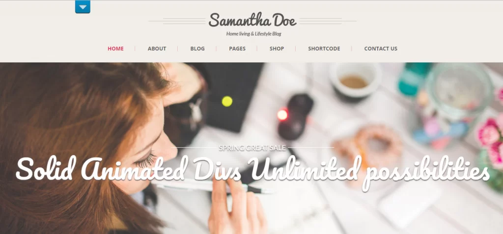 tema WordPress wanita feminin gratis