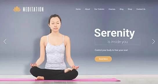 Tema WordPress Meditasi